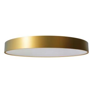 Ledeshi LED MODUDISC gold brushed, Mikroprisma, 38/55W, 3000/4000K, IP20, Ø600mm, DALI