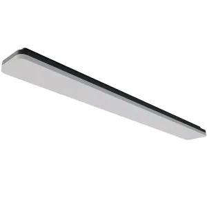 Ledeshi LED SLICE LONG 120 N schwarz, 29/38W, 3000/4000K, IP54, PhaseDim