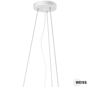 Pendel-Set zu SHINE IV weiss o. schwarz, DALI