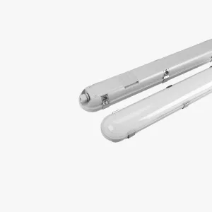 LED-Feuchtraumleuchte 36W, 4000K 1200x95x80mm IP65 mit Durchgangsverdrahtung