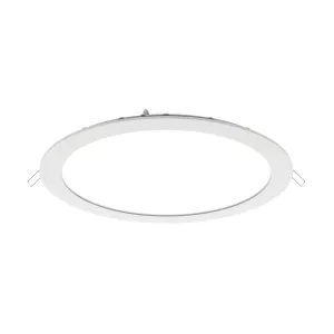 LED-Deckenstrahler FLAT 22W 2400lm (A:Ø300mm - Loch: Ø280mm) 30-40-5000K einstellbar Ph.-dimmbar