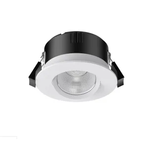 LED-Einbauspot 10W, 36°, 1150lm (A:Ø100mm - Loch: Ø90mm) CRI80 weiss IP65 Ph. dimmbar