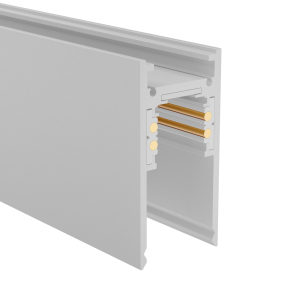 Aufbau-Magnetschiene T2 - 48V, 2m, weiss oder schwarz