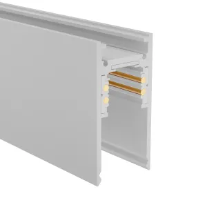 Aufbau-Magnetschiene T2 - 48V, 2m, weiss oder schwarz