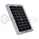 Solar Panel 10 Watt, Solaraufladestation für LED Akku Strahler