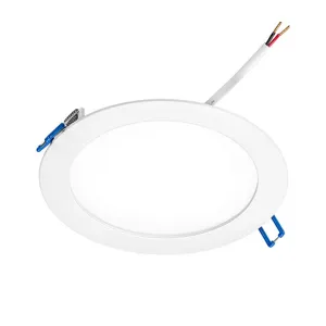 LED Deckenstrahler Flat 13W 1400lm CRI80 Loch-Ø150mm A:170mm 30-40-5500K IP44 dimmbar auf Phase