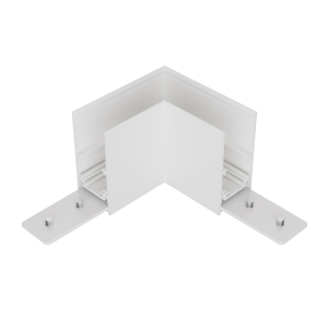 L-Verbinder 90° für hohes Schienenprofil - T2 weiss oder schwarz