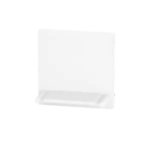 Endkappe Linea 25 - Kunststoff weiss