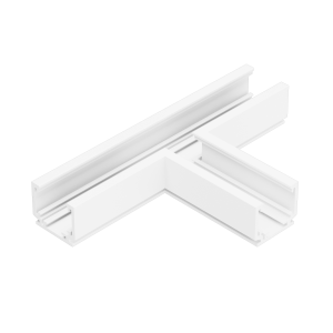 T-Verbinder für Schienenprofil - T1, nicht leitend, weiss oder schwarz