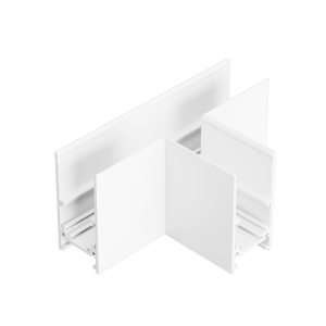 T-Verbinder für Schienenprofil - T2, nicht leitend, weiss oder schwarz