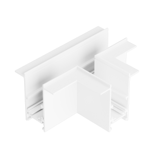 T-Verbinder für Schienenprofil - T3, nicht leitend, weiss oder schwarz