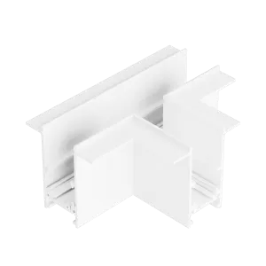 T-Verbinder für Schienenprofil - T3, nicht leitend, weiss oder schwarz