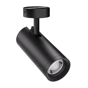 3-Ph Strahler VIBE 20W, 15-60°, CRI97, 1800lm, PhasenDIM, mit Baldachin zum Aufbau sz