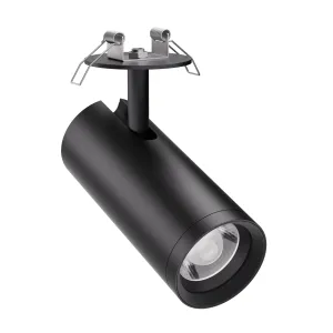 3-Ph Strahler VIBE 20W, 15-60°, CRI97, 1800lm, PhasenDIM, mit Baldachin zum Einbau sz