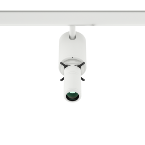 Premium Profilstrahler für 48V-Stromschiene mit Blendenschiebern 10W , Ra97, 300lm, Framing 18-36°, ws
