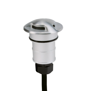 Bodeneinbauleuchte Via Three 1.2W, 60° Abstrahlwinkel, Ø47, 15lm, CRI80, IP65/IP67