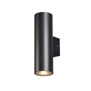 Wandaufbauleuchte LED TERA II 27W, 2100lm, CRI90, 2700K/3000K, Ø80 anthrazit