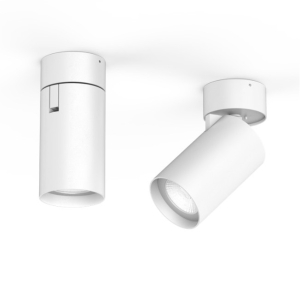 LED Aufbaudownlight schwenkbar 25W 2600lm weiss Ph.-DIM