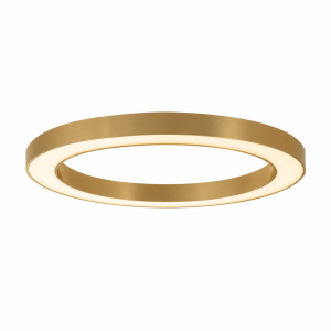 Anbauleuchte RING 1200 gold, Mikroprisma, 75/100/120w, 3000/4000K, IP20, DALI-ERGOdim ready