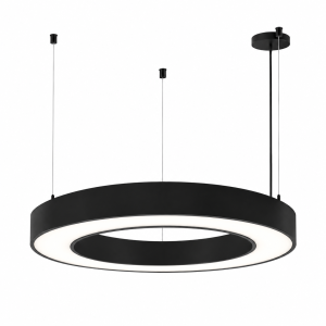 Pendel Set zu RING 900+1200, schwarz, DALI, L=1500mm, Einzelseile