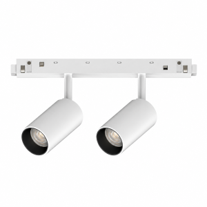 Systemspot MEDIUM 2 weiss-schwarz, LED 16W 1600lm 3000K 30° CRI90, DALI