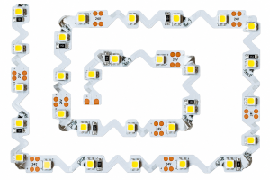 Weisse LED-Streifen-Spirale mit SMD-Komponenten
