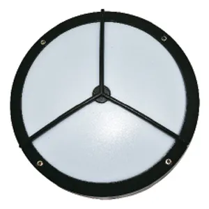 LED Wand-/Deckenleuchte Aluminium, IP65, on/off, 20W, geschützt