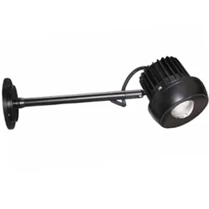 Schild-/Reklamestrahler Linse: 50x80° silber, Auslegerarm 80cm